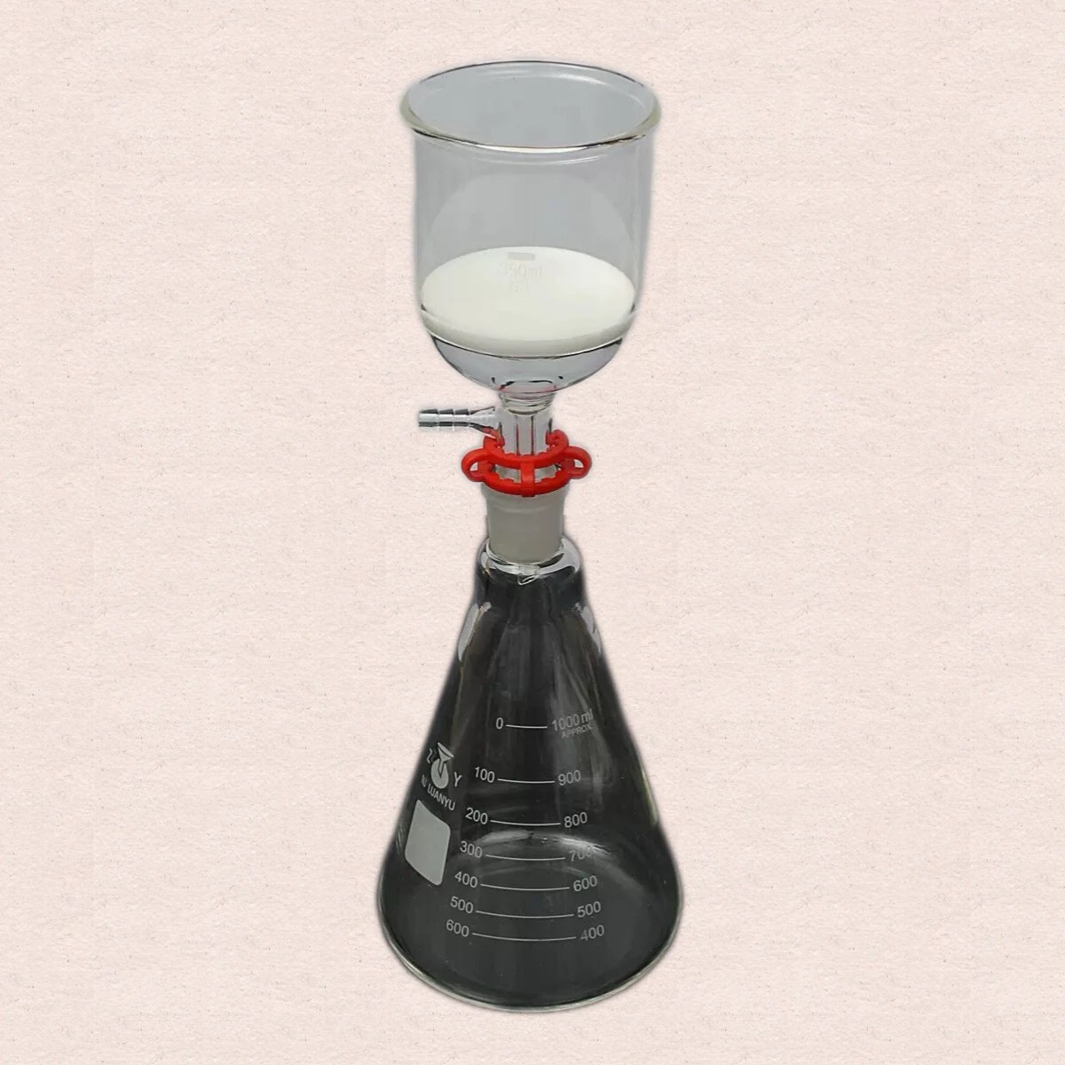 Набор для фильтрации из 3 предметов, стандартная треугольная бутылка на 1000 мл, воронка для фильтрации с песчаным сердечником G3, 350 мл
Набор для фильтрации из 3 предметов, стандартная треугольная бутылка на 1000 мл, воронка для фильтрации с песчаным сердечником G3, 350 мл