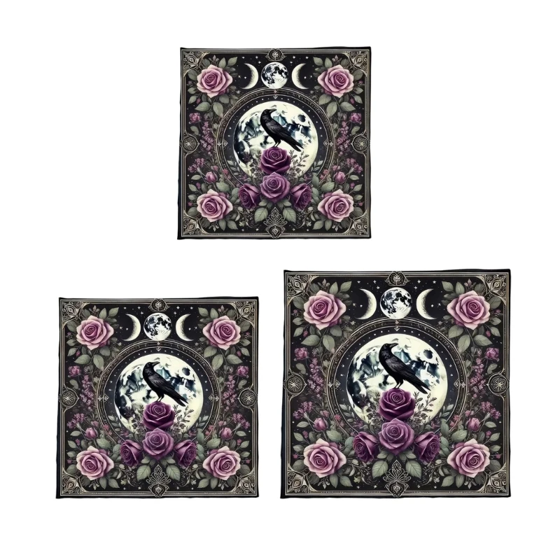 31BE Multifunction Tarots Gaming Table Cover Tarots Readings Square Decoration Tablecloth Witchcrafts Divination Table Cloth
31BE Multifunction Tarots Gaming Table Cover Tarots Readings Square Decoration Tablecloth Witchcrafts Divination Table Cloth