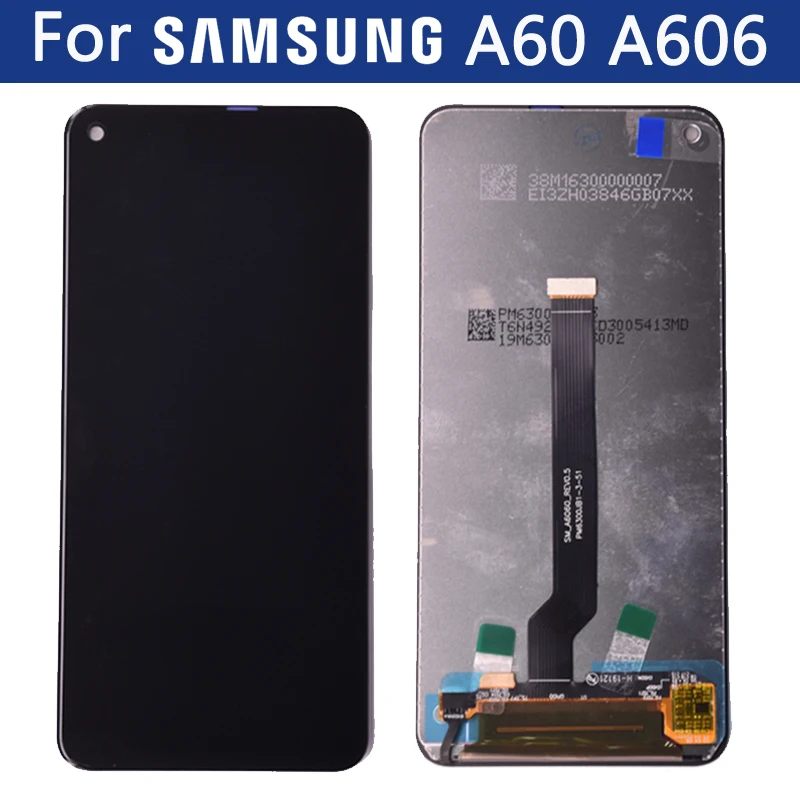ЖК-дисплей для Samsung A60 A606F A606Y A6060, ЖК-дисплей, дигитайзер сенсорного экрана в сборе, запасные части
ЖК-дисплей для Samsung A60 A606F A606Y A6060, ЖК-дисплей, дигитайзер сенсорного экрана в сборе, запасные части