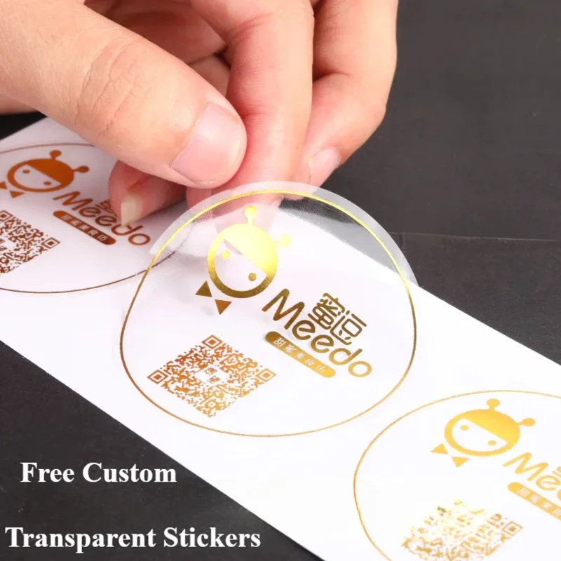 Custom Logo Sticker Transparent Waterproof Personalized Stickers Free Design Sticky Label Any Size
Custom Logo Sticker Transparent Waterproof Personalized Stickers Free Design Sticky Label Any Size