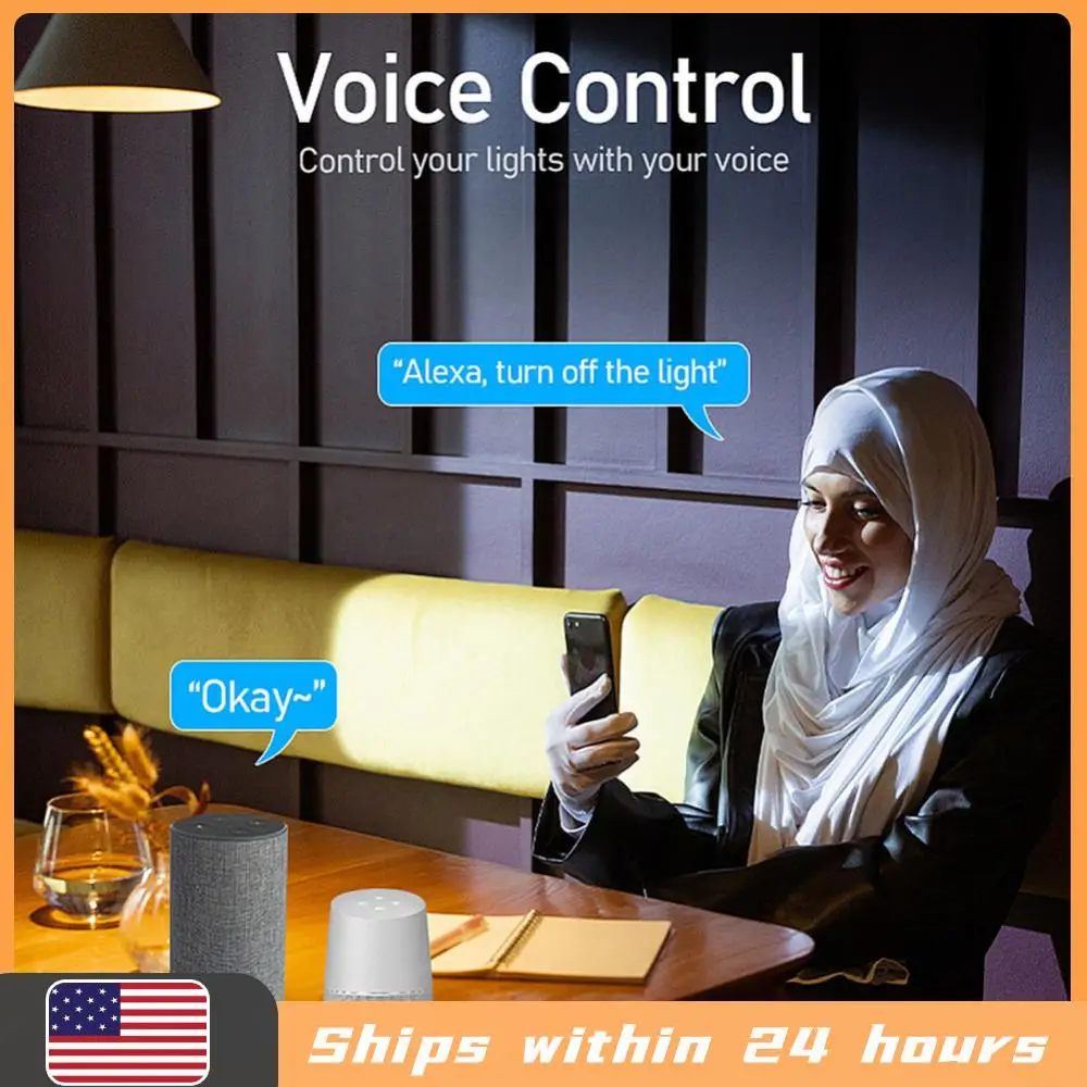 1-5 шт. RGB LED-светильник для потолка RGBW+CW+CCT, диммируемый, 10 Вт, Bluetooth, умный потолочный светильник с голосовым управлением для Alexa и Google Home
1-5 шт. RGB LED-светильник для потолка RGBW+CW+CCT, диммируемый, 10 Вт, Bluetooth, умный потолочный светильник с голосовым управлением для Alexa и Google Home