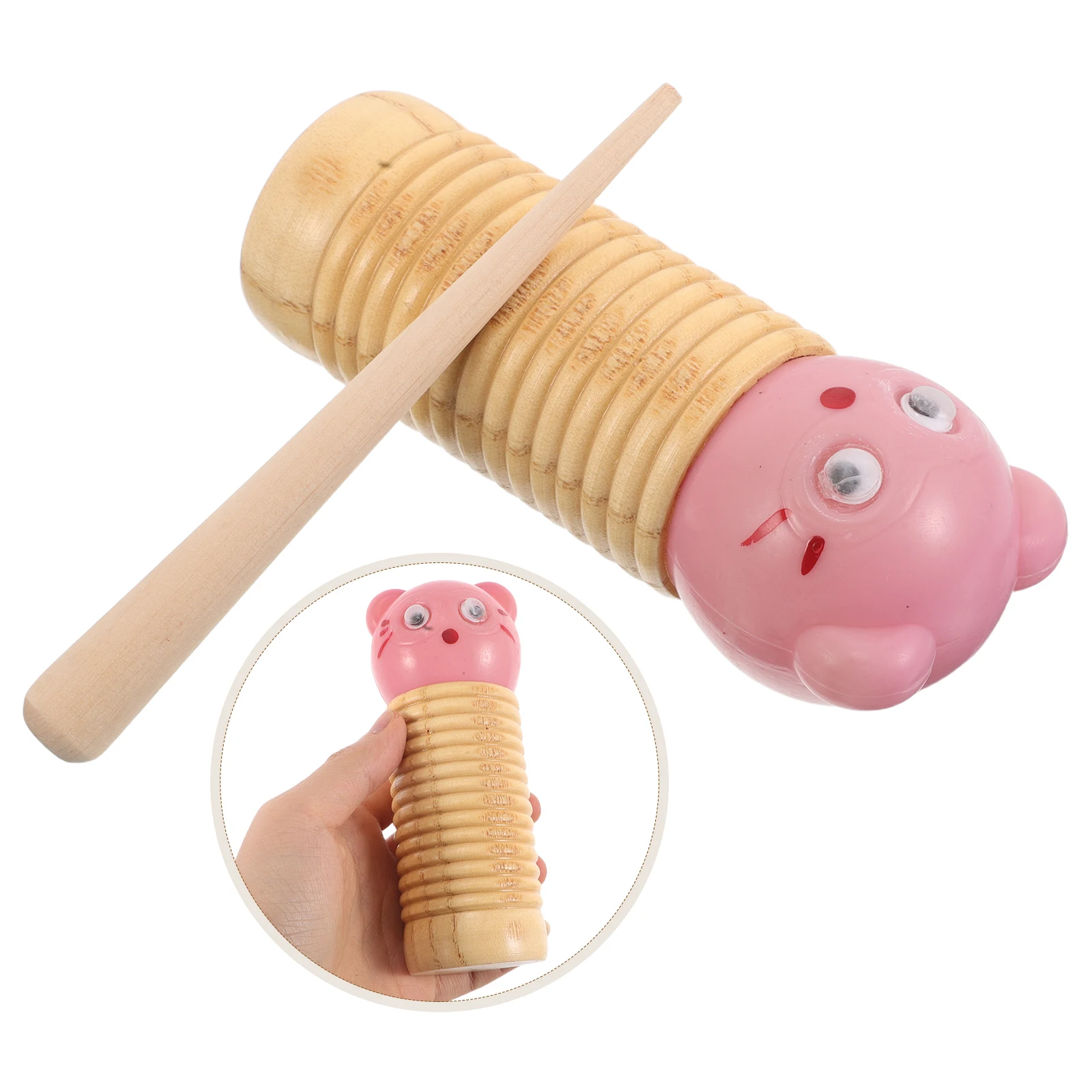 1 Set Wooden Guiro With Scrapers Orff Music Instrument For Kids Toddler Musical Percussion Early Childhood Rhythm Learning Tool
1 Set Wooden Guiro With Scrapers Orff Music Instrument For Kids Toddler Musical Percussion Early Childhood Rhythm Learning Tool