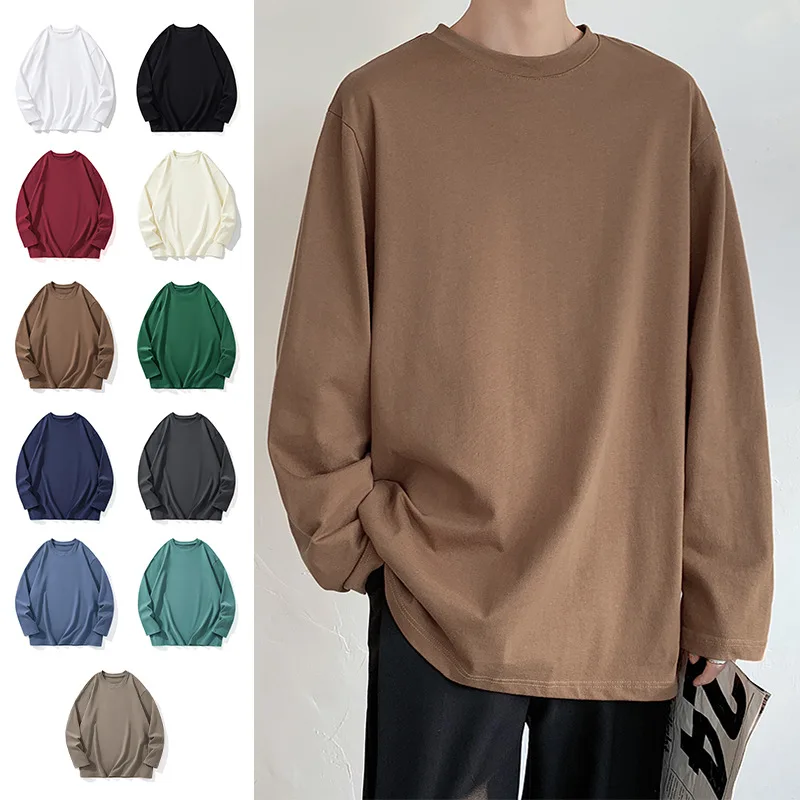 Long Sleeve Cotton T-Shirt Men's Loose Fit Printed Casual Top Fashionable Geometric Pattern Youthful Style Comfortable Cotton
Long Sleeve Cotton T-Shirt Men's Loose Fit Printed Casual Top Fashionable Geometric Pattern Youthful Style Comfortable Cotton