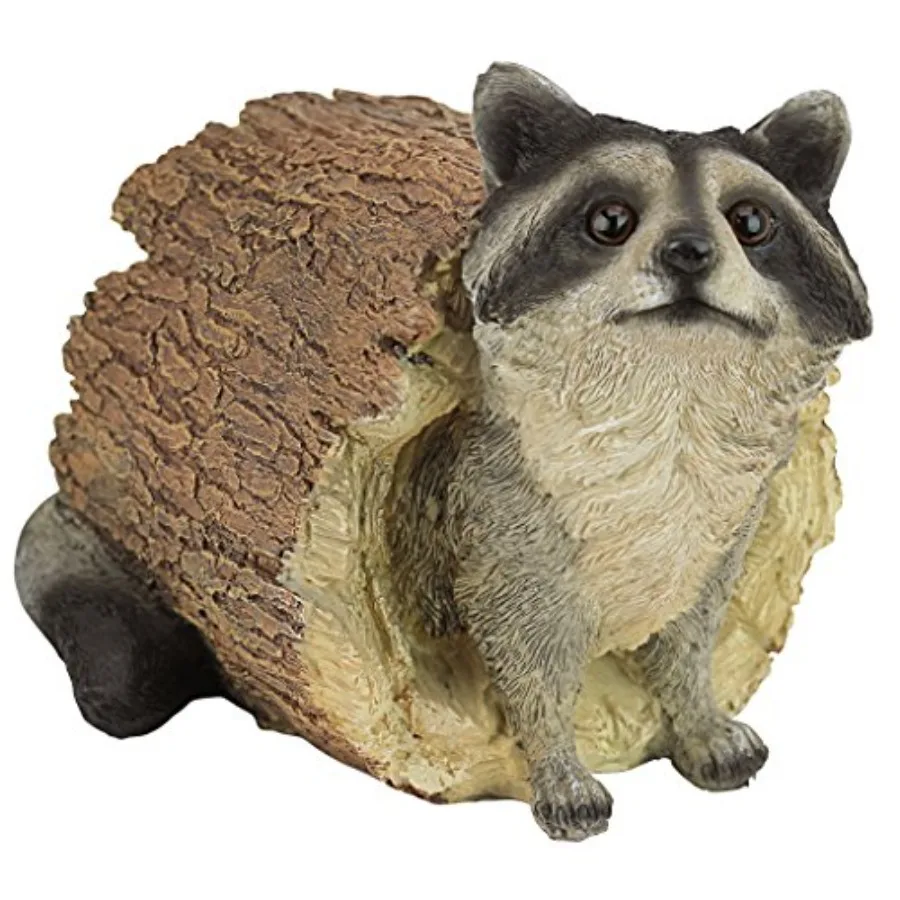 Bandit the Raccoon Indoor/Outdoor Garden Animal Statue 10 Inch Long Cast Stone Resin Full Color Finish
Bandit the Raccoon Indoor/Outdoor Garden Animal Statue 10 Inch Long Cast Stone Resin Full Color Finish