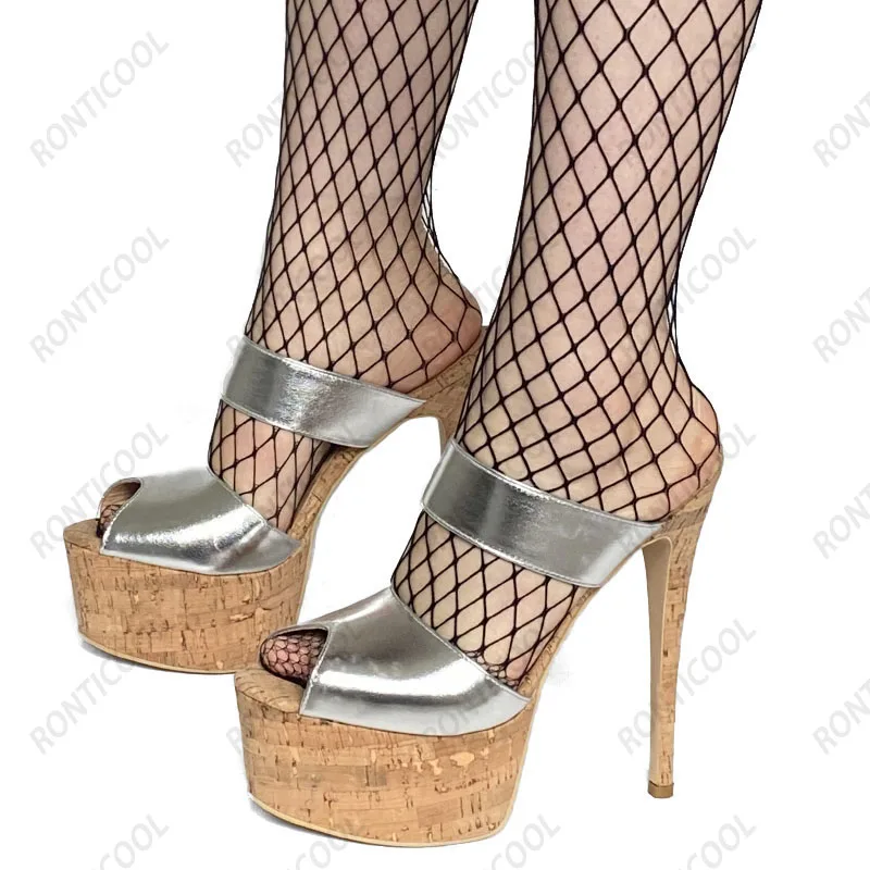 Ronticool New Fashion Women Summer Platform Mules Sandals Sexy Stiletto Heels Peep Toe Boutique White Party Shoes US Size 5-20
Ronticool New Fashion Women Summer Platform Mules Sandals Sexy Stiletto Heels Peep Toe Boutique White Party Shoes US Size 5-20