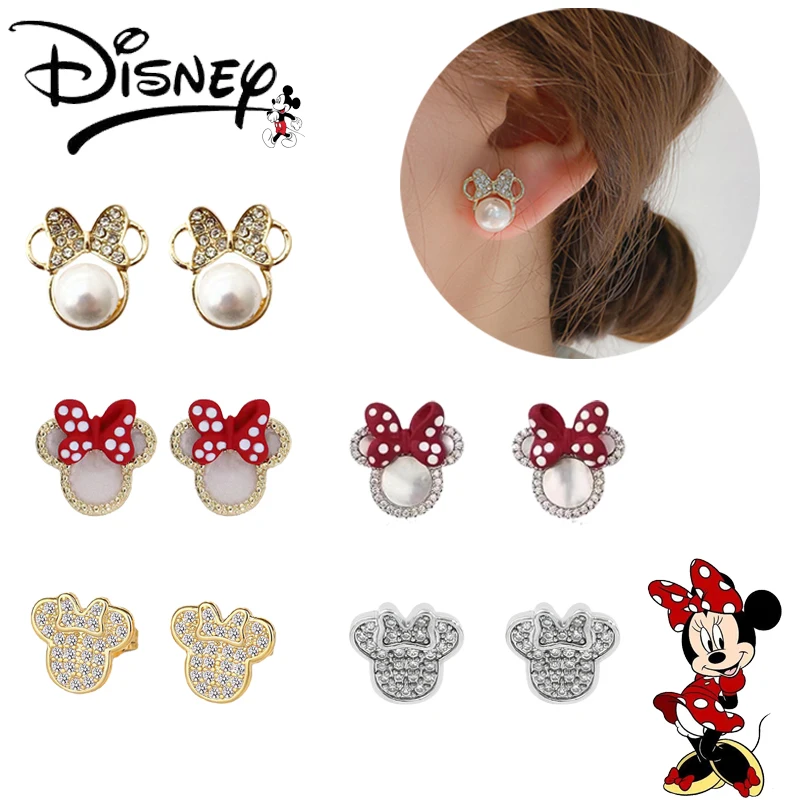 Disney Mickey Mouse Minnie Stud Earring Kawaii Anime Cartoon Accessories Fashion Earring Jewelry Women Girlfriend Christmas Gift
Disney Mickey Mouse Minnie Stud Earring Kawaii Anime Cartoon Accessories Fashion Earring Jewelry Women Girlfriend Christmas Gift