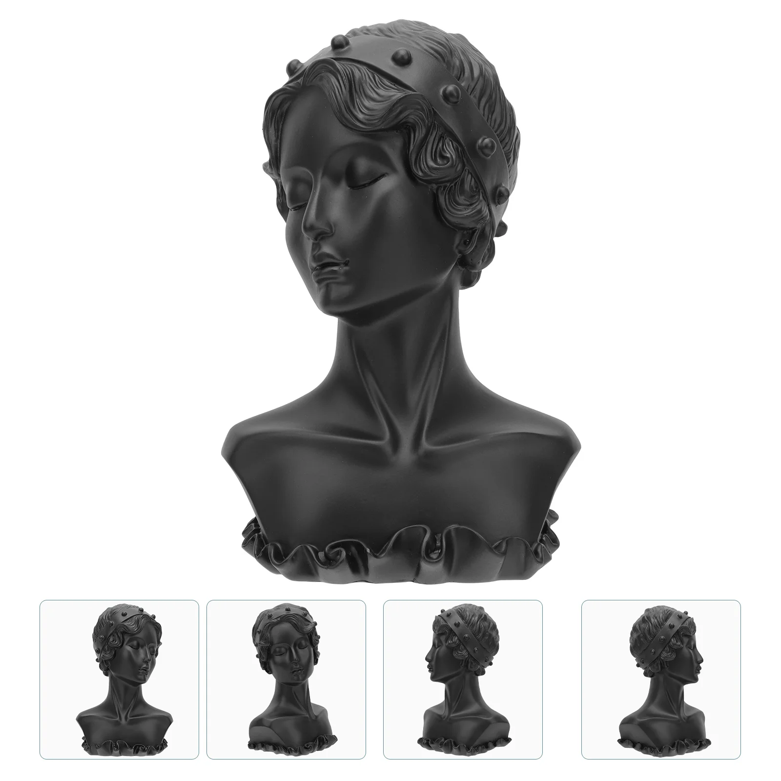 Portrait Display Stand Necklace Decoration Earrings Statue Home Showcase Rack Resin Craft
Portrait Display Stand Necklace Decoration Earrings Statue Home Showcase Rack Resin Craft