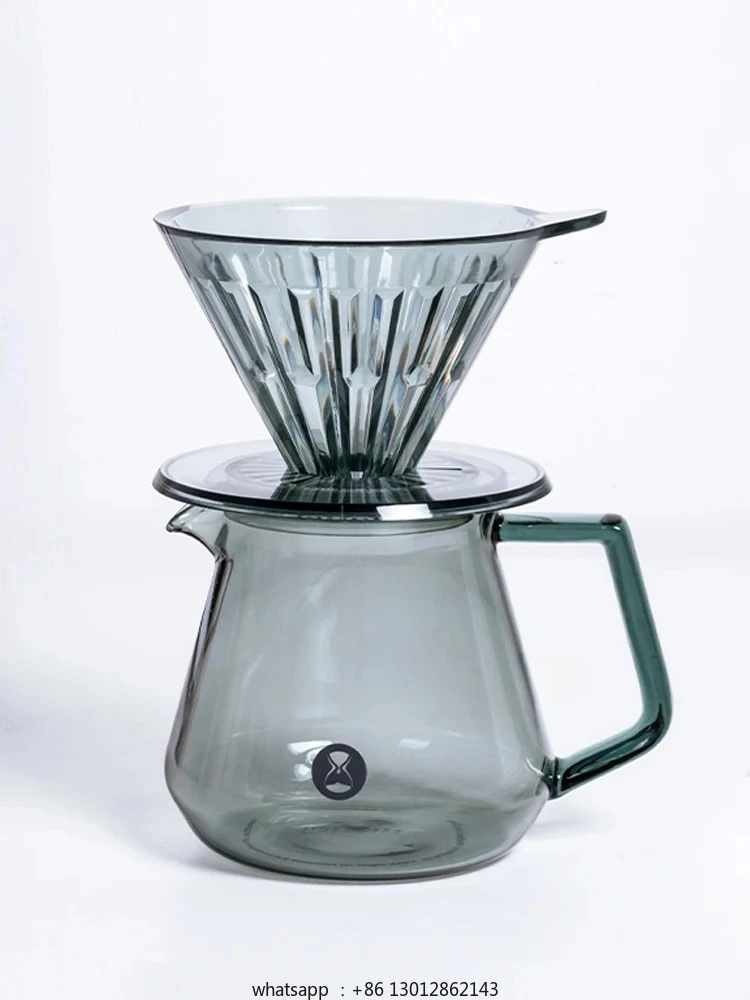 Hand filter cup, shared pot, household coffee pot, coffee utensils set, dark black
Hand filter cup, shared pot, household coffee pot, coffee utensils set, dark black