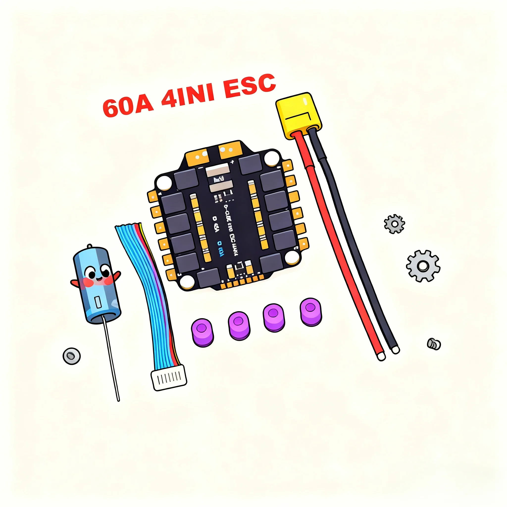 HotRC BLHELI_S 4IN1 45A 60A ESC Поддержка бесщеточного двигателя 3-6S Поддержка DShot300 600/Multishot/Oneshot/PWM БПЛА F4 Управление полетом
HotRC BLHELI_S 4IN1 45A 60A ESC Поддержка бесщеточного двигателя 3-6S Поддержка DShot300 600/Multishot/Oneshot/PWM БПЛА F4 Управление полетом