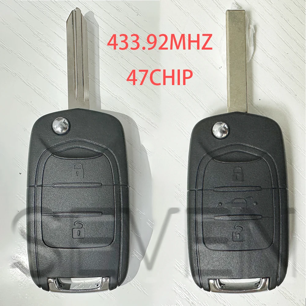 Оригинальный дистанционный ключ 433,92 МГц для Chevrolet N400 Captiva с 47 чипом PCF7961X
Оригинальный дистанционный ключ 433,92 МГц для Chevrolet N400 Captiva с 47 чипом PCF7961X