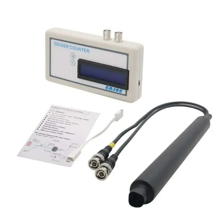 2026 GMJ3 Nuclear Radiation Detector Meter Handheld Geiger Counter with External Geiger Tube
2026 GMJ3 Nuclear Radiation Detector Meter Handheld Geiger Counter with External Geiger Tube