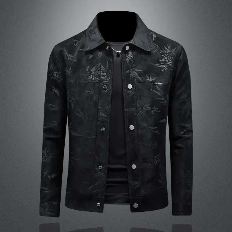 2026 Spring Men's Lapel Motorcycle Leather Jacket Slim Fit Casual Business PU Leather Jackets Windproof Streetwear Men Clothing
2026 Spring Men's Lapel Motorcycle Leather Jacket Slim Fit Casual Business PU Leather Jackets Windproof Streetwear Men Clothing