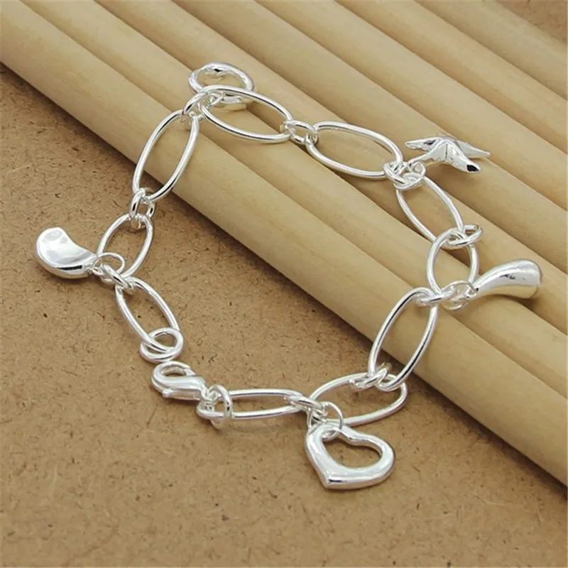 925 Sterling Silver Various Pendant Bracelets, Ladies Couple Simple Luxury Banquet Wedding Birthday Jewelry Gift
925 Sterling Silver Various Pendant Bracelets, Ladies Couple Simple Luxury Banquet Wedding Birthday Jewelry Gift