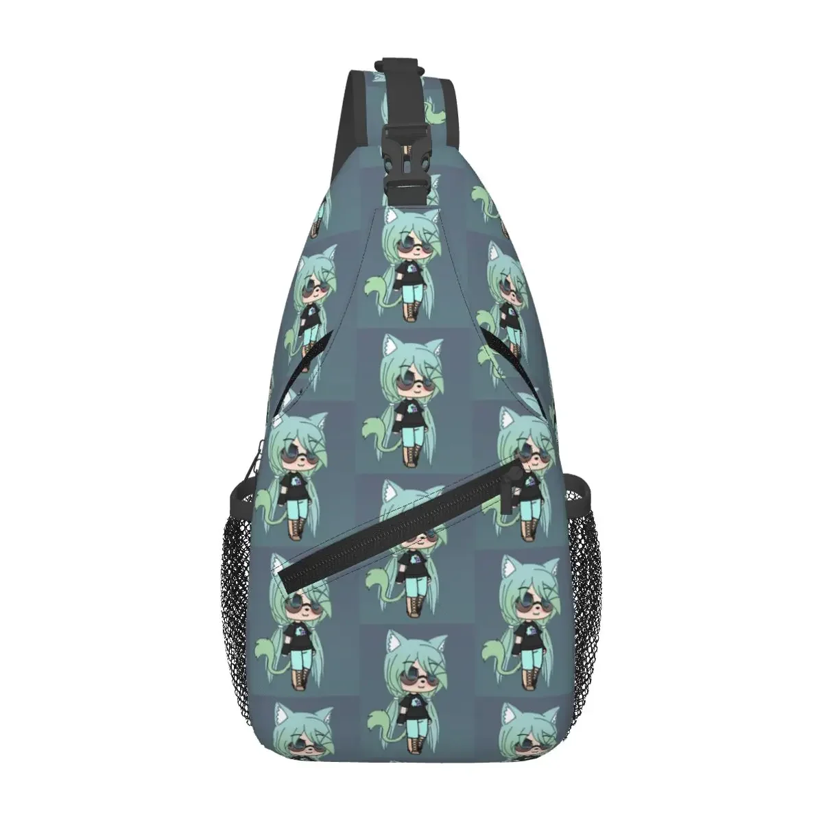 Gacha Life Series - Chloe The Tomboy Chest Bag Men Sling Crossbody Backpack Chest Bag Travel Hiking Daypack Shoulder Bag
Gacha Life Series - Chloe The Tomboy Chest Bag Men Sling Crossbody Backpack Chest Bag Travel Hiking Daypack Shoulder Bag
