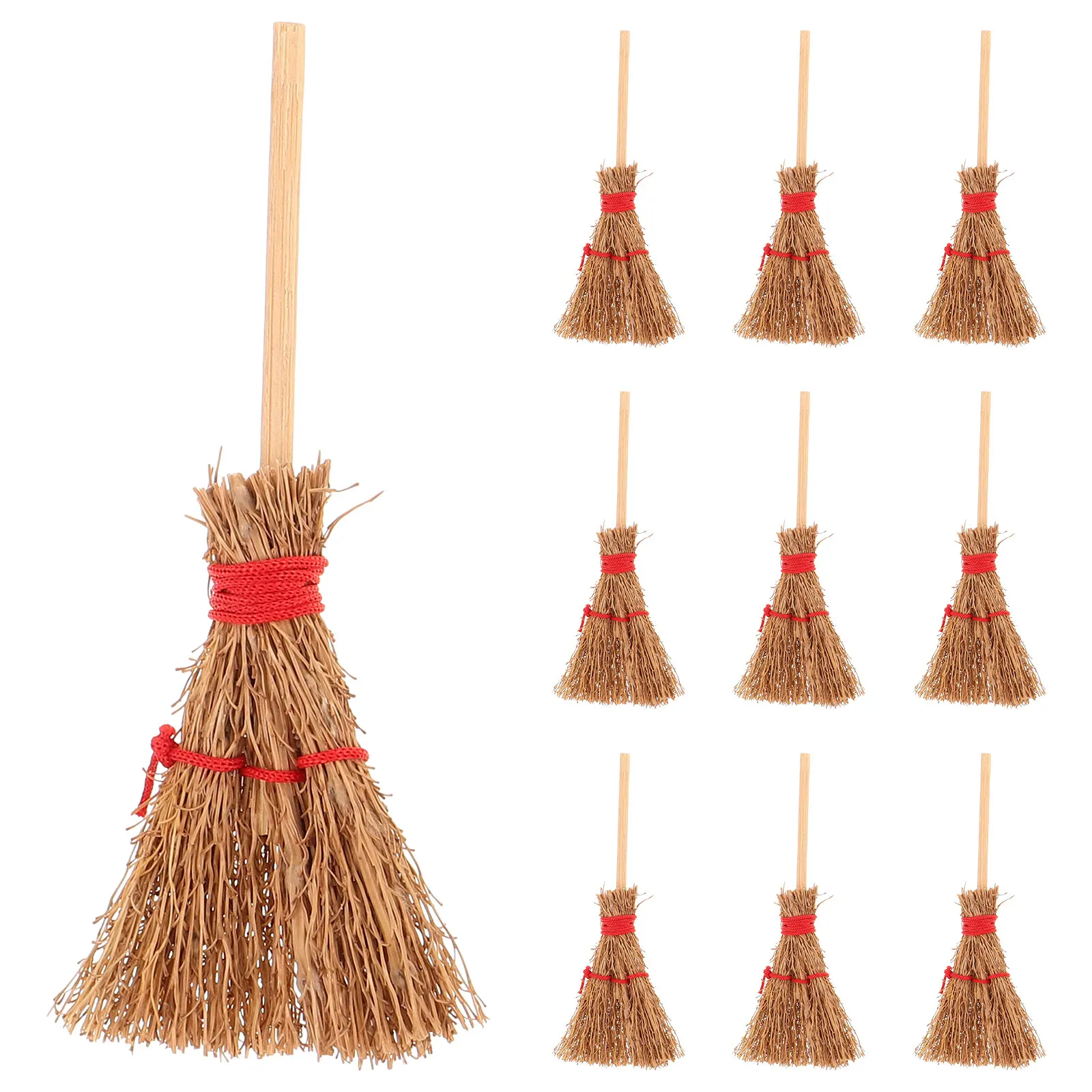 Broom Costume Cosplay Party Accessory Light Brown Wooden Dollhouse Accessories Props
Broom Costume Cosplay Party Accessory Light Brown Wooden Dollhouse Accessories Props