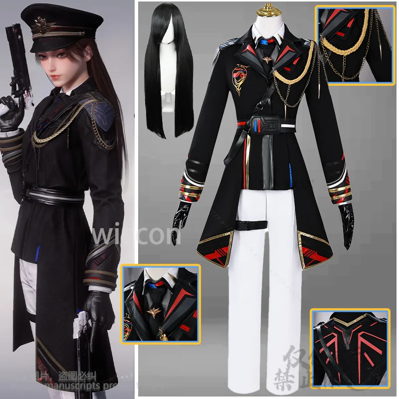 Аниме Love And Deepspace Caleb Xia Yizhou Game Heroine Косплей Костюм Воздушный Капитан Панк Униформа Длинные Парики Девушки Женщины Индивидуальные
Аниме Love And Deepspace Caleb Xia Yizhou Game Heroine Косплей Костюм Воздушный Капитан Панк Униформа Длинные Парики Девушки Женщины Индивидуальные