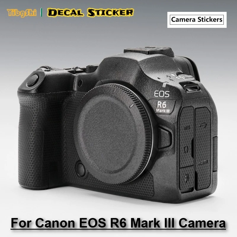 For Canon EOS R6 Mark III Camera Decal Skin r6m3 Camera Wrap Covered R6III Camera Sticker EOSR6M3 Protector R6 III