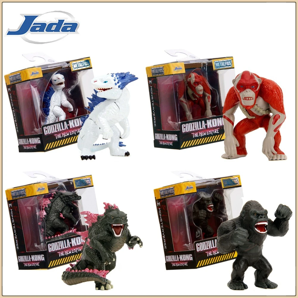 Genuine JADA Godzilla Vs Kong Action Figures American Classic Science Fiction Movie Roles Cool Model Ornament Kids Gifts Toys
Genuine JADA Godzilla Vs Kong Action Figures American Classic Science Fiction Movie Roles Cool Model Ornament Kids Gifts Toys