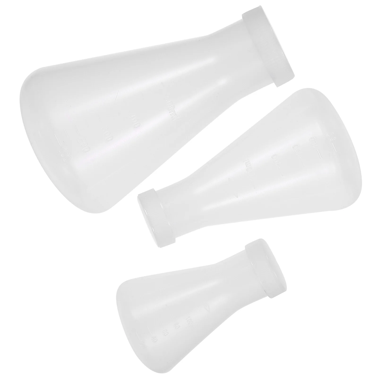 3pcs Flask Set Transparent Conical Plastic Laboratory Beaker Experiment Child PP Wide Mouth Accurate Measurement Easy Storage
3pcs Flask Set Transparent Conical Plastic Laboratory Beaker Experiment Child PP Wide Mouth Accurate Measurement Easy Storage