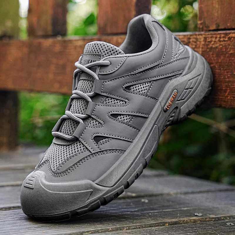 Men's Outdoor Hiking Sneakers - Non-slip Breathable Work Shoes for Trekking & Daily Wear
Men's Outdoor Hiking Sneakers - Non-slip Breathable Work Shoes for Trekking & Daily Wear
