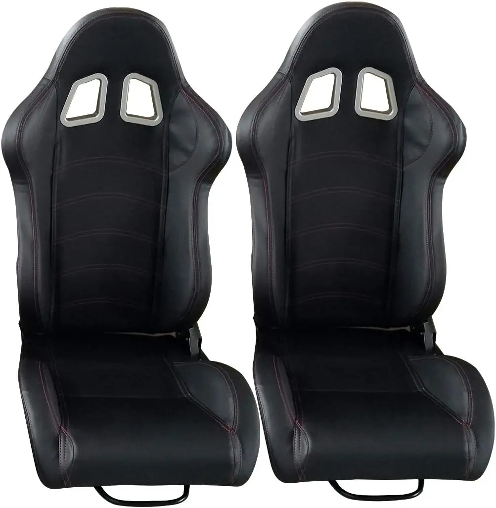 Jiabeir 1016 Series Black PVC Red Stitch Bucket Racing Seats Universal Reclining Sport Seats
Jiabeir 1016 Series Black PVC Red Stitch Bucket Racing Seats Universal Reclining Sport Seats