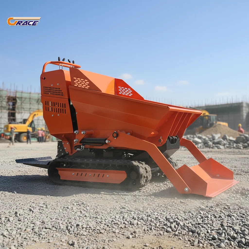 Crawler Dumper Mini Dumper Truck 500kg EURO 5 EPA Engineering Grade Fast Shipping Factory Custom
Crawler Dumper Mini Dumper Truck 500kg EURO 5 EPA Engineering Grade Fast Shipping Factory Custom