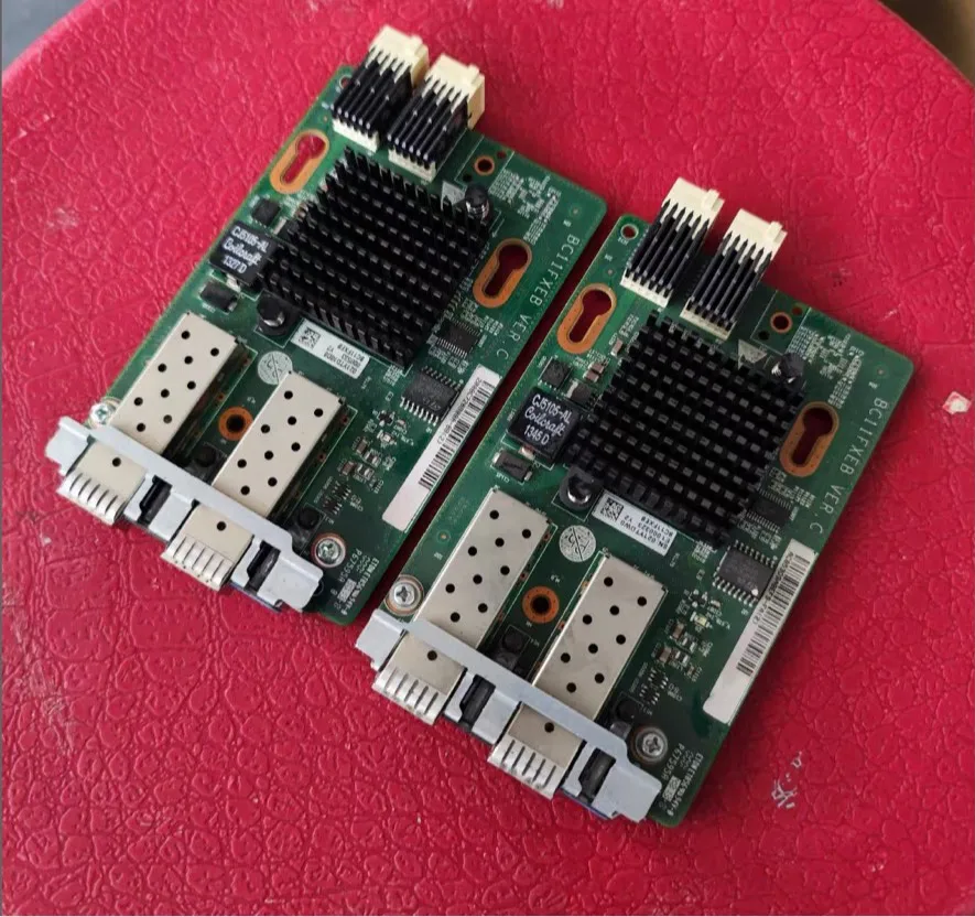 Оригинальная двухпортовая оптическая сетевая карта 10G BC11FXEB RH1288V2 V3, серверные аксессуары
Оригинальная двухпортовая оптическая сетевая карта 10G BC11FXEB RH1288V2 V3, серверные аксессуары
