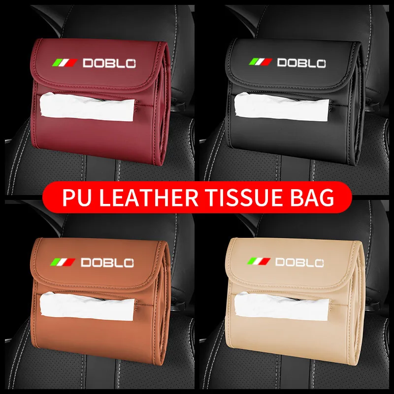 1Pcs Car Tissue Holder Backrest Hanging Car Towel Paper Storage Bag Leather Soft Durable Car Tissue Box For Fiat Doblo
1Pcs Car Tissue Holder Backrest Hanging Car Towel Paper Storage Bag Leather Soft Durable Car Tissue Box For Fiat Doblo