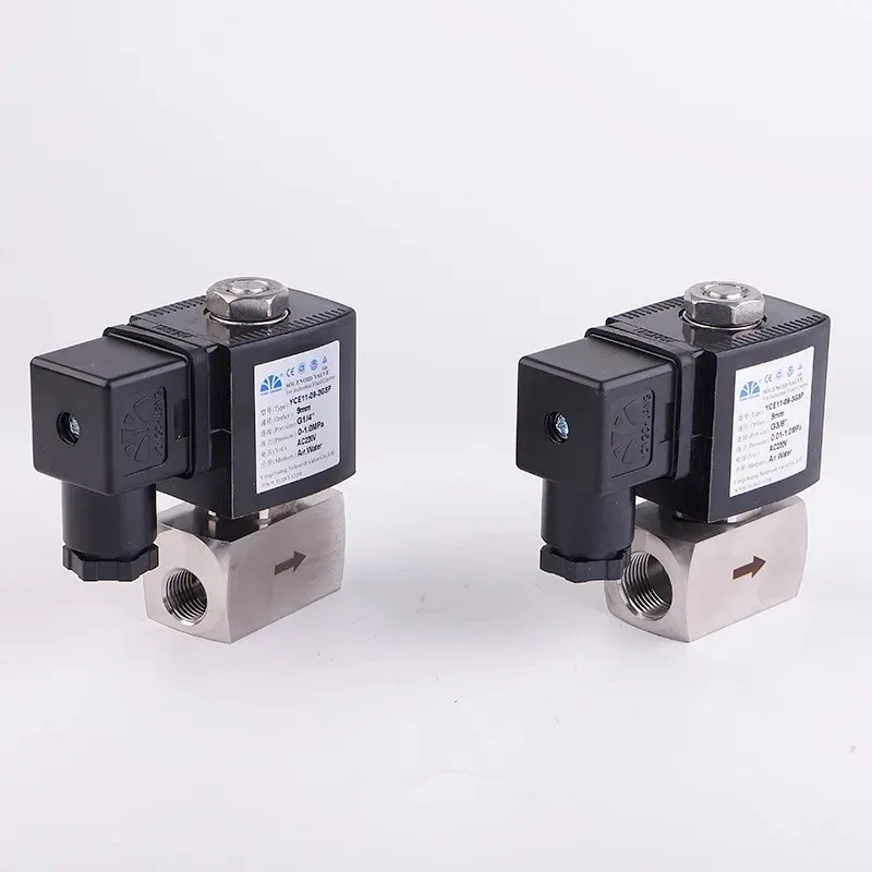 YCE11 Stainless Steel Piston Solenoid Valve, High-Pressure Steam Compatible, Corrosion-Resistant
YCE11 Stainless Steel Piston Solenoid Valve, High-Pressure Steam Compatible, Corrosion-Resistant