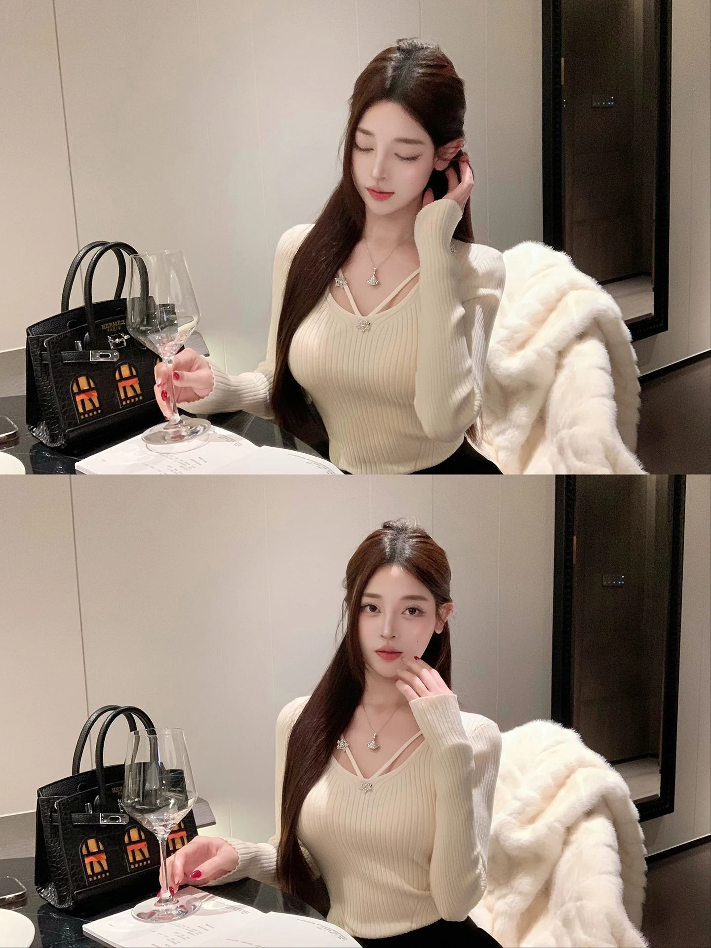 Luna 8 New Stars Knitted Sweater Pure Desire Sle Slim Fit Top Beautiful Inner Wear Women's Faion Spring Long Sve
Luna 8 New Stars Knitted Sweater Pure Desire Sle Slim Fit Top Beautiful Inner Wear Women's Faion Spring Long Sve