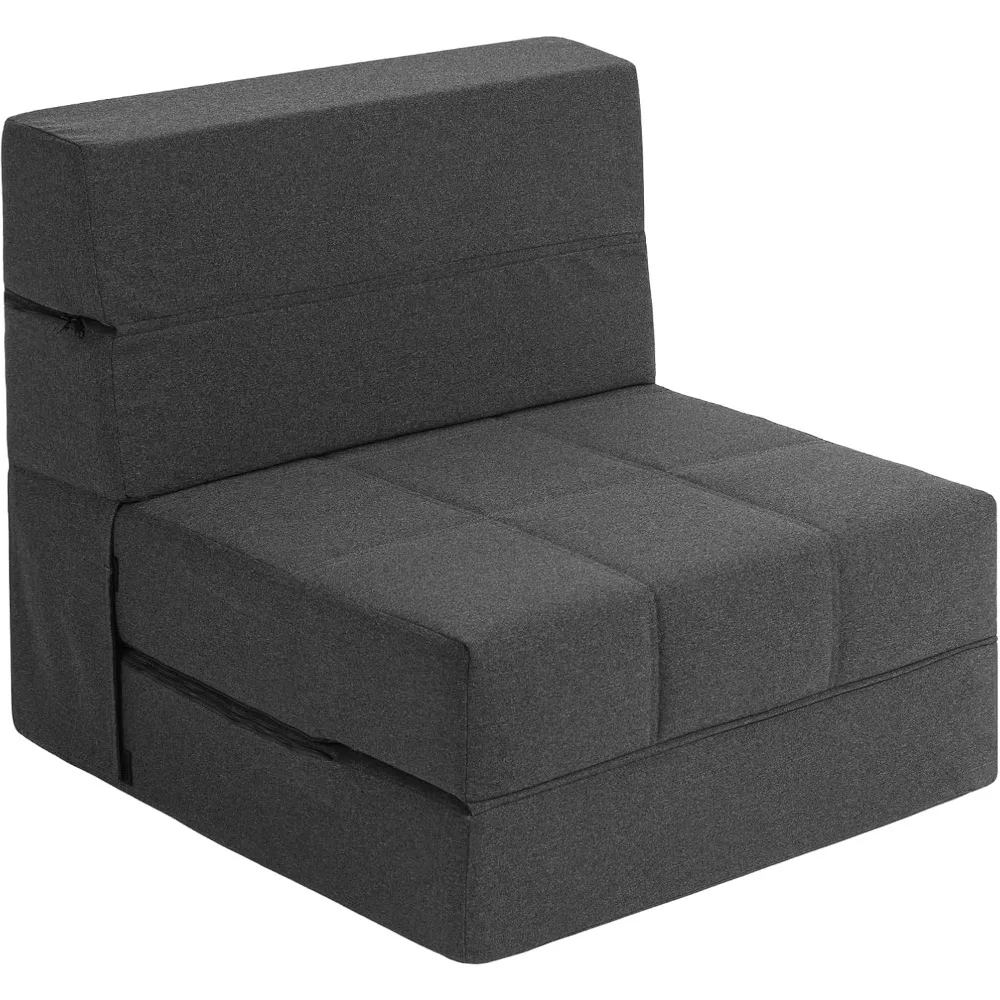 Convertible Fold Out Chair Bed Memory Foam Floor Mattress Linen Sleeper Chair with Washable Cover Foldable Futon Floor Couch
Convertible Fold Out Chair Bed Memory Foam Floor Mattress Linen Sleeper Chair with Washable Cover Foldable Futon Floor Couch