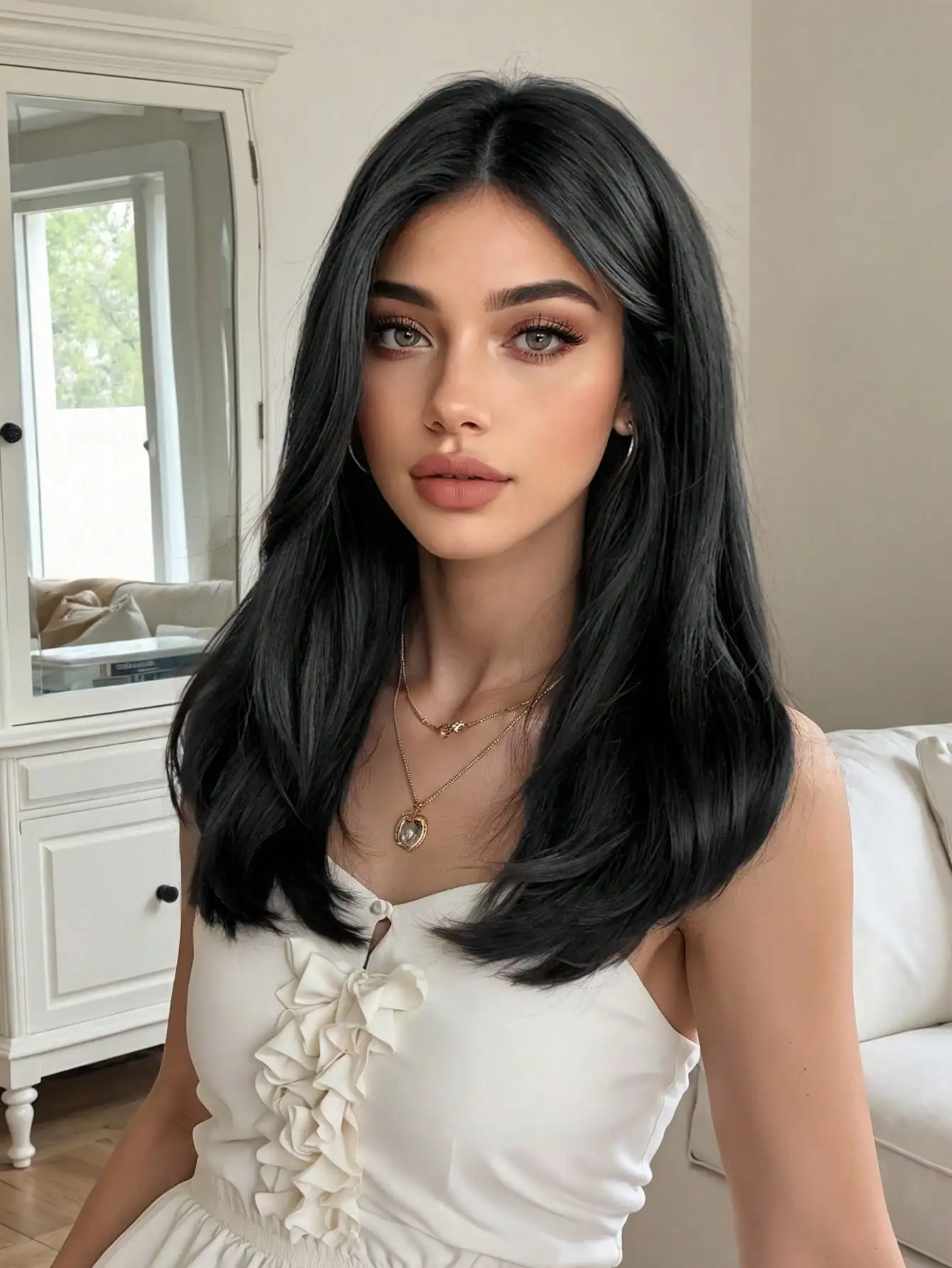 Free Shipping on Orders Over $2916 Inch Long Straight Hair Wig With Bangs Ombre Gord Wigs For Women Synthetic Wigs For Girls Daily Party Use Heat Resistant Long Curly
Free Shipping on Orders Over $2916 Inch Long Straight Hair Wig With Bangs Ombre Gord Wigs For Women Synthetic Wigs For Girls Daily Party Use Heat Resistant Long Curly