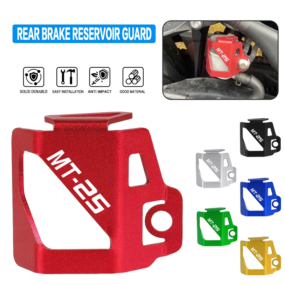 Motorcycle FOR YAMAHA MT-25/MT25 2015-2016-2017-2018-2019-2024 Accessories CNC Rear Brake Fluid Reservoir Cover Guard Protector
Motorcycle FOR YAMAHA MT-25/MT25 2015-2016-2017-2018-2019-2024 Accessories CNC Rear Brake Fluid Reservoir Cover Guard Protector