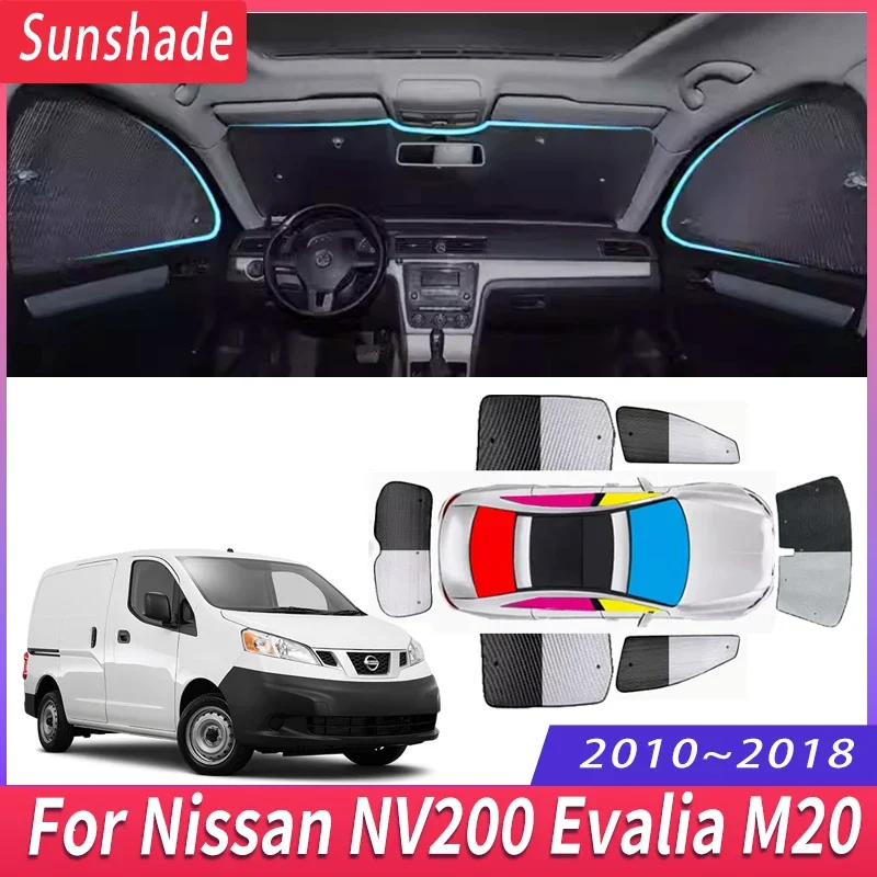 Автомобильный солнцезащитный козырек для Nissan NV200 Evalia M20 2010 ~ 2018 2012, теплоизоляционный солнцезащитный козырек, козырек на лобовое стекло, автомобильные аксессуары 
Автомобильный солнцезащитный козырек для Nissan NV200 Evalia M20 2010 ~ 2018 2012, теплоизоляционный солнцезащитный козырек, козырек на лобовое стекло, автомобильные аксессуары