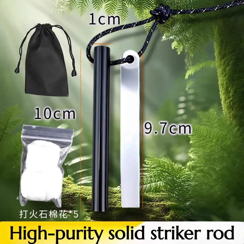 2Set High-purity Flint Fire Starter for Outdoor Camping Hiking Portable Survival Emergency Fire-making Device
2Set High-purity Flint Fire Starter for Outdoor Camping Hiking Portable Survival Emergency Fire-making Device