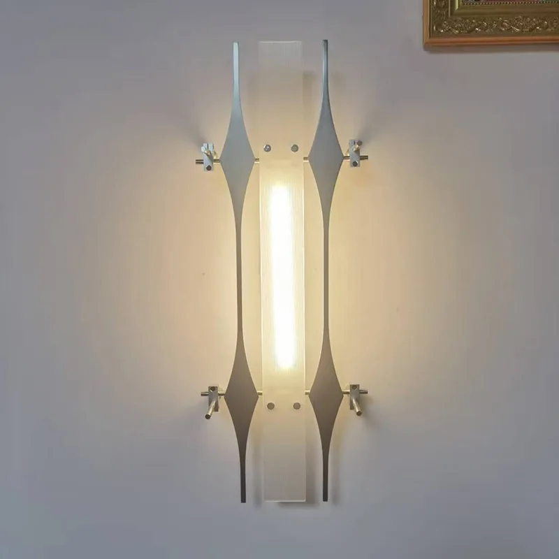 Original Lingguang · Wenyun Stainless Steel Wall Lamp Modern Minimalist Atmosphere Light Effect Wall Lamp
Original Lingguang · Wenyun Stainless Steel Wall Lamp Modern Minimalist Atmosphere Light Effect Wall Lamp