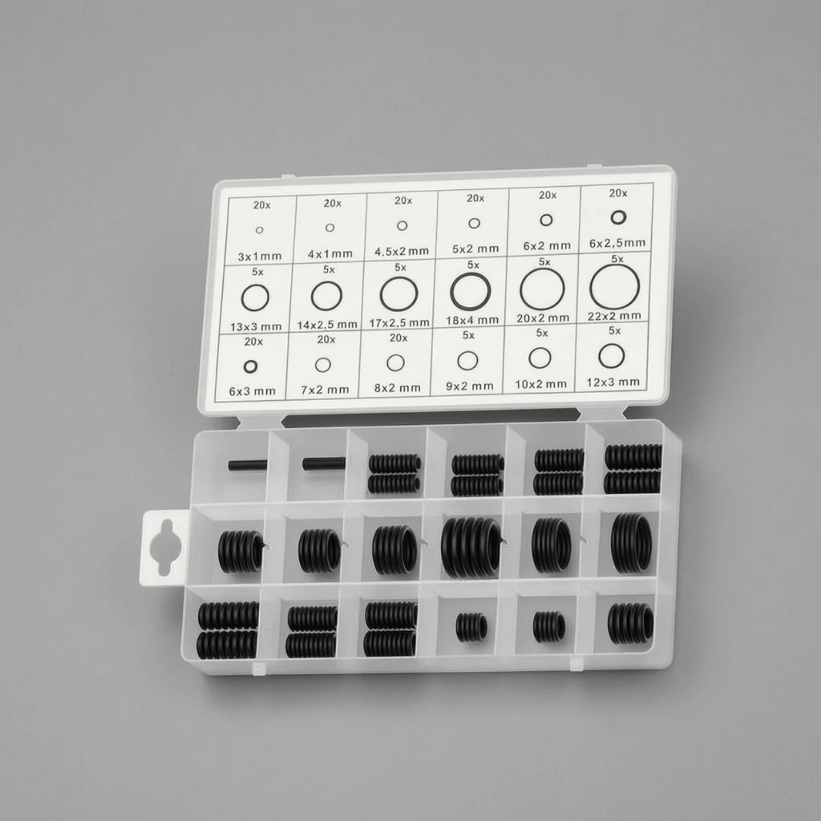 O-Seal Seal Kit Compartmented Box Bunao-Seal Assortment Repair Supplies Plastic Storage Case Assorted
O-Seal Seal Kit Compartmented Box Bunao-Seal Assortment Repair Supplies Plastic Storage Case Assorted