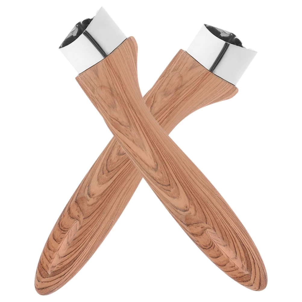 2 Pcs Milk Pot H Wok Accessories Detachable Replacement H for Pots Pans Stock Portable Wood Grain Anti Scald
2 Pcs Milk Pot H Wok Accessories Detachable Replacement H for Pots Pans Stock Portable Wood Grain Anti Scald