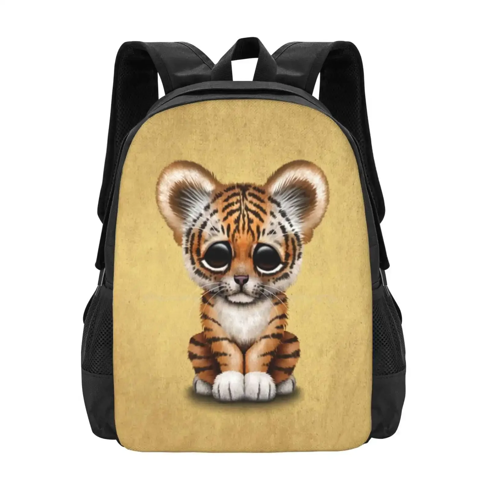 Cute Baby Tiger Cub On Brown Hot Sale Schoolbag Backpack Fashion Bags Baby Tiger Tiger Kitten Tiger Cub Cartoon Tigers Cats
Cute Baby Tiger Cub On Brown Hot Sale Schoolbag Backpack Fashion Bags Baby Tiger Tiger Kitten Tiger Cub Cartoon Tigers Cats
