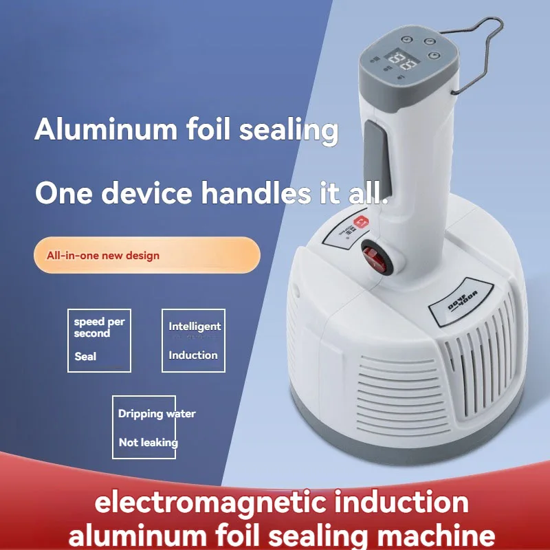Portable Electromagnetic Induction Sealing Machine Handheld Aluminum Foil Sealer for Home Plastic Honey Jar Oil Drum Sealing
Portable Electromagnetic Induction Sealing Machine Handheld Aluminum Foil Sealer for Home Plastic Honey Jar Oil Drum Sealing
