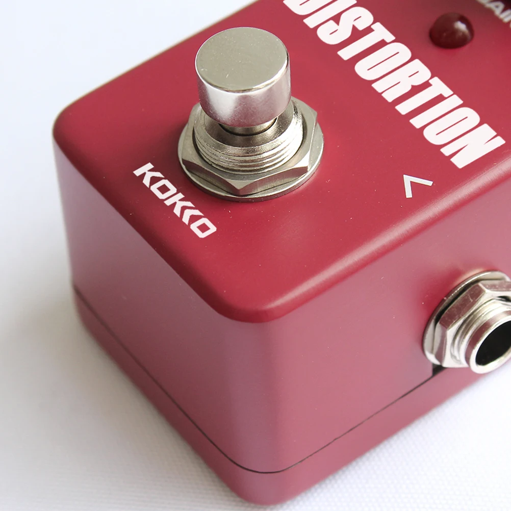 Distortion Effects Pedal Guitar True Bypass Adjustable Mini Portable Aluminum LED Anti Skid Rubber Pads Design
Distortion Effects Pedal Guitar True Bypass Adjustable Mini Portable Aluminum LED Anti Skid Rubber Pads Design