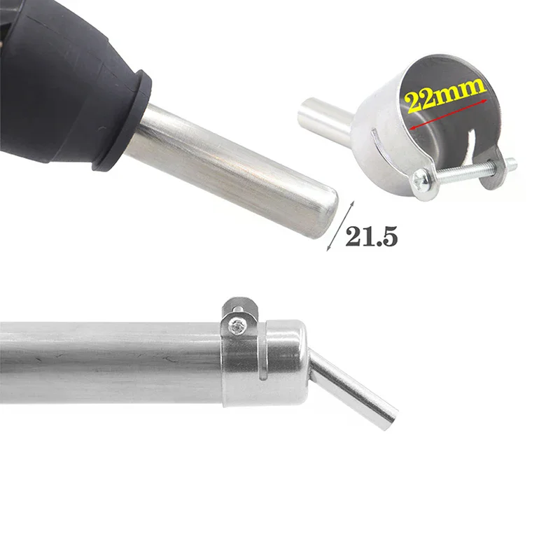 850 3/4/5/6/7/8/10/12MM Hot Air Nozzle 45 Degree Curved Angle Welding Nozzle For 850 Series Hot Air Rework Station Accessories
850 3/4/5/6/7/8/10/12MM Hot Air Nozzle 45 Degree Curved Angle Welding Nozzle For 850 Series Hot Air Rework Station Accessories