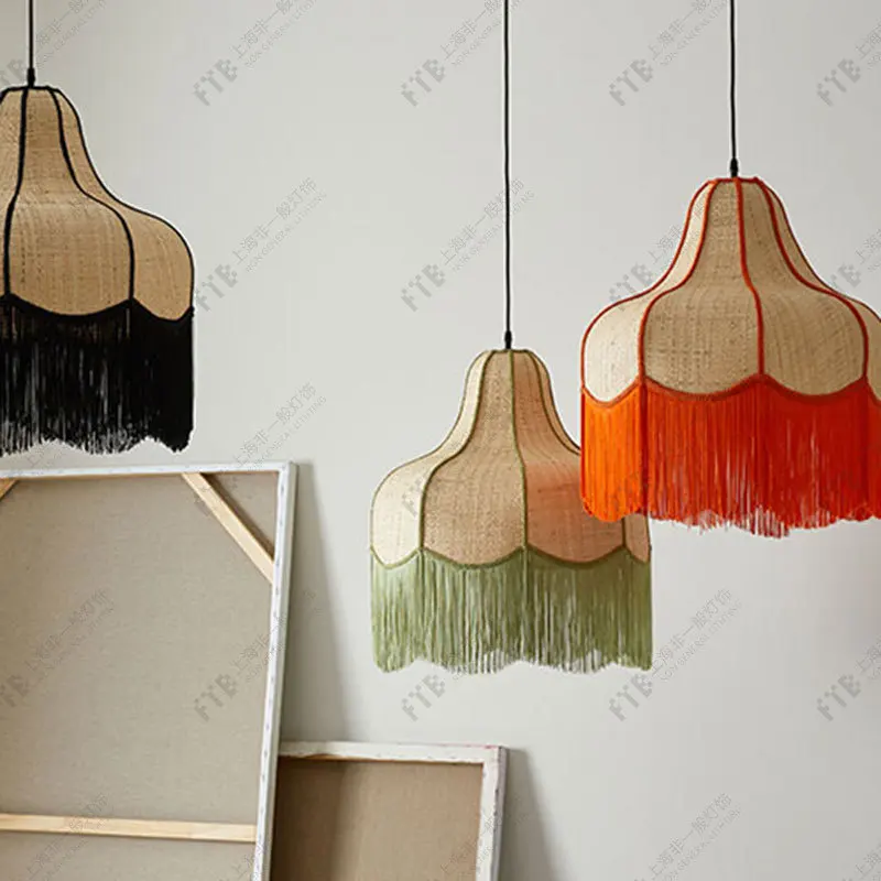 Yurt vine fringe chandelier living room restaurant hotel homestay villa exhibition hall lamps
Yurt vine fringe chandelier living room restaurant hotel homestay villa exhibition hall lamps