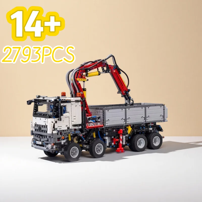 2026 New 2793PCS Tech Mechanical Motorized Heavy Duty Truck 42043 DIY Assembly Bricks Build Model Toys Boys Adult Birthday Gifts
2026 New 2793PCS Tech Mechanical Motorized Heavy Duty Truck 42043 DIY Assembly Bricks Build Model Toys Boys Adult Birthday Gifts