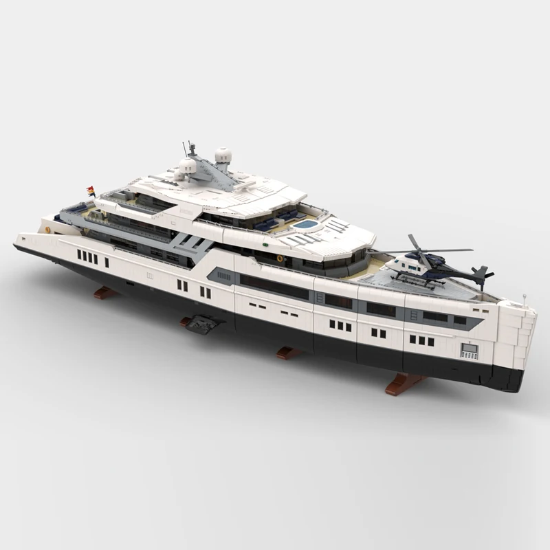 NEW 47827PCS City port Hot Selling 1:38 Scale Ultra Mega Yacht Model DIY creative ideas high-tech Child Toy Assembly Puzzle Gift
NEW 47827PCS City port Hot Selling 1:38 Scale Ultra Mega Yacht Model DIY creative ideas high-tech Child Toy Assembly Puzzle Gift
