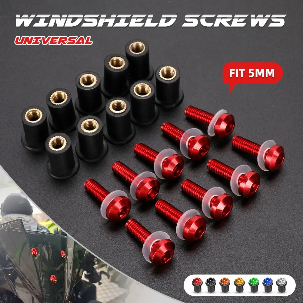 10PCS 5MM Windshield Screw Bolt For HONDA CRF 250L CRF 250L Rally CRF 300L CRF 250M Motorcycle Windshield Screw Bolt Accessories
10PCS 5MM Windshield Screw Bolt For HONDA CRF 250L CRF 250L Rally CRF 300L CRF 250M Motorcycle Windshield Screw Bolt Accessories