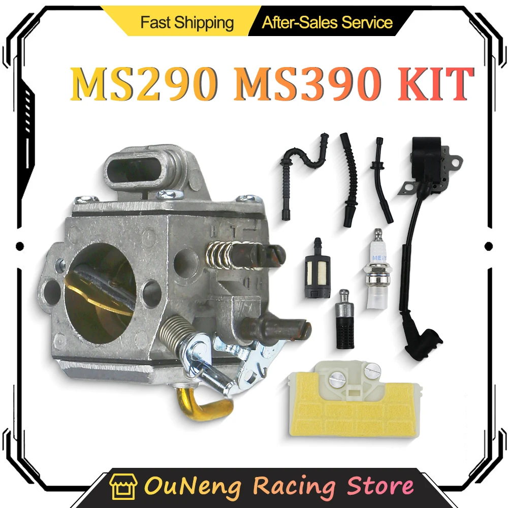Carburetor For STIHL MS290 MS390 MS310 MS440 MS460 HD-18B/19B Chainsaw Engine Carb Air Fuel Oil Filter Kit
Carburetor For STIHL MS290 MS390 MS310 MS440 MS460 HD-18B/19B Chainsaw Engine Carb Air Fuel Oil Filter Kit