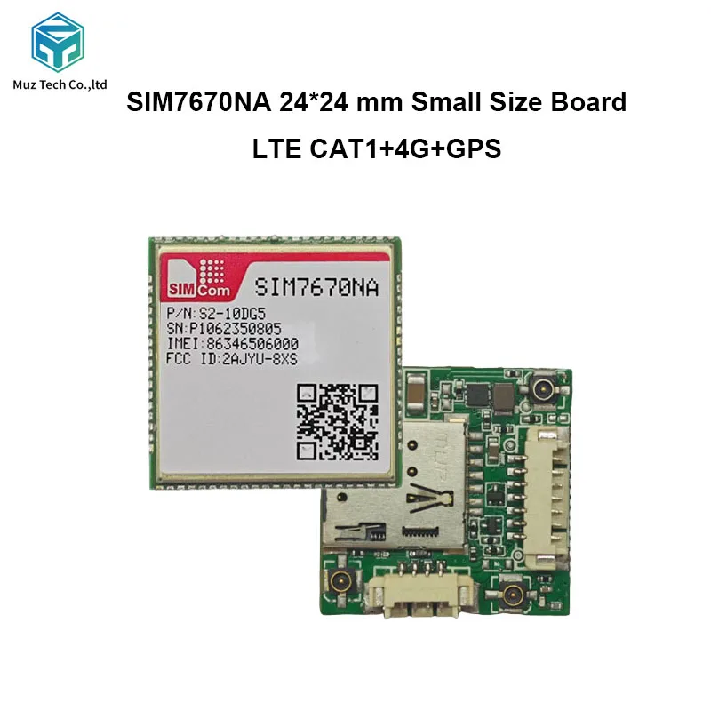 SIMcom SIM7670NA SIM7670NA-MNGV SIM7670NA-LNGV 4G LTE CAT1 Module Qualcomm chip support Data+GNSS(optional) without voice
SIMcom SIM7670NA SIM7670NA-MNGV SIM7670NA-LNGV 4G LTE CAT1 Module Qualcomm chip support Data+GNSS(optional) without voice