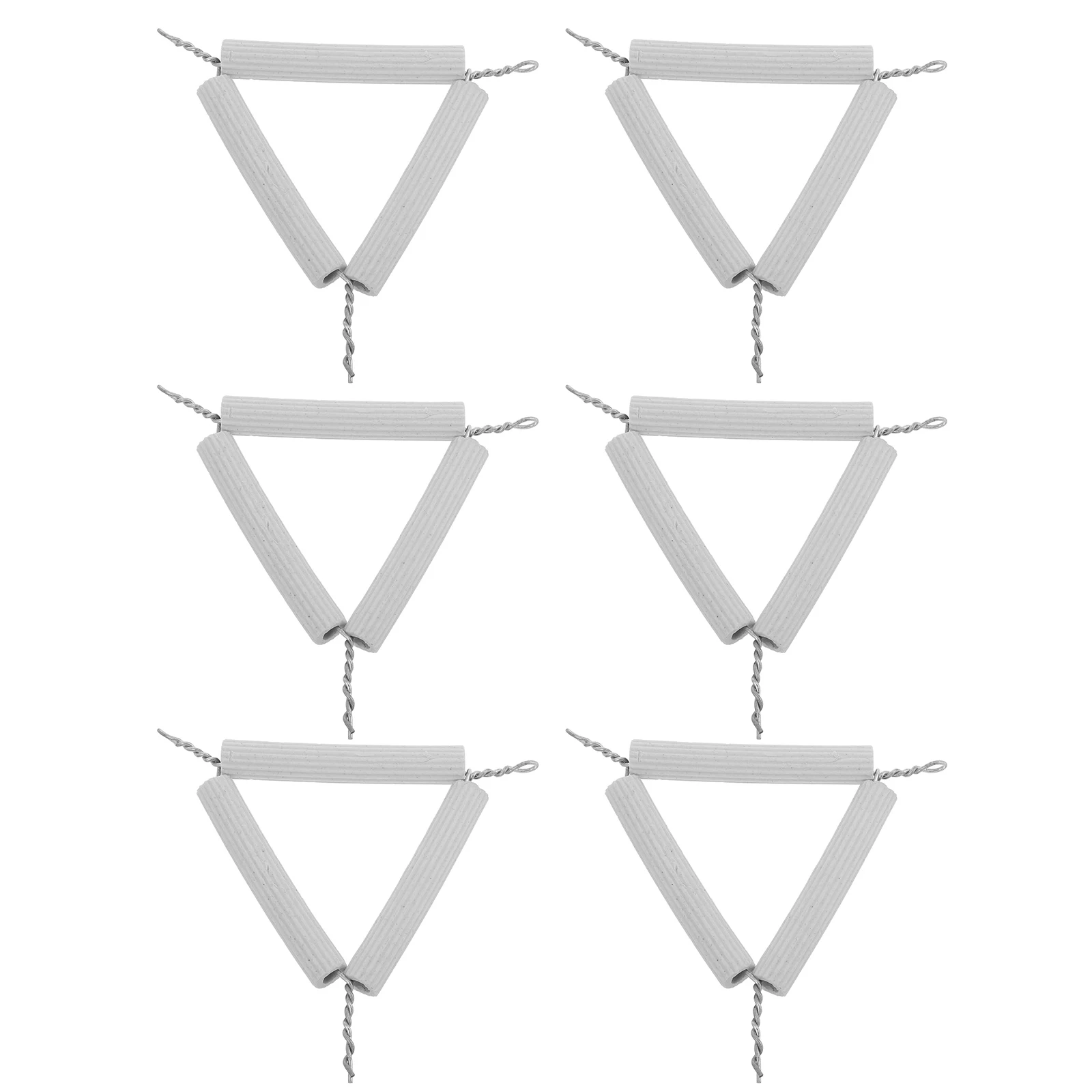6pcs Crucible Stand Ceramic Triangle High Temperature Chemistry Lab Equipment Supplies Clay Rack Triangular Holder
6pcs Crucible Stand Ceramic Triangle High Temperature Chemistry Lab Equipment Supplies Clay Rack Triangular Holder