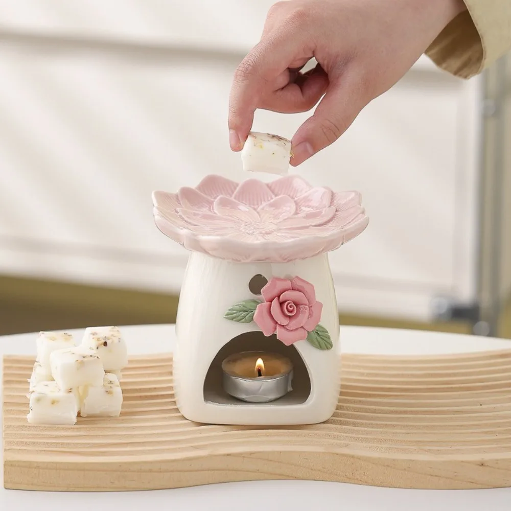 Ceramic Flower Aromatherapy Stove Eco-Friendly Heat Resistant Candle Stove Handmade Heating Incense Device Meditation Space
Ceramic Flower Aromatherapy Stove Eco-Friendly Heat Resistant Candle Stove Handmade Heating Incense Device Meditation Space